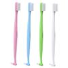 Beavorty 4pcs Double-Headed Interspace Toothbrushes with Tapered Heads for Home and Travel Use, Ergonomic Design with Firm Grip and Sturdy Pp Material view 1