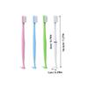 Beavorty 4pcs Double-Headed Interspace Toothbrushes with Tapered Heads for Home and Travel Use, Ergonomic Design with Firm Grip and Sturdy Pp Material view 2