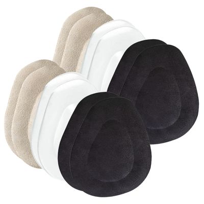 VERDANVERSE 6pairs Slip Forefoot Pad for Girls High Heels Gel Reusable Adhesive Shoe Tongue Cushion