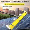 Solar Panel Cleaning Roller Brush, Adjustable Window Cleaning Tool with Pole, Outdoor Washing Equipment for Easy Maintenance view 2