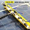 Solar Panel Cleaning Roller Brush, Adjustable Window Cleaning Tool with Pole, Outdoor Washing Equipment for Easy Maintenance view 3