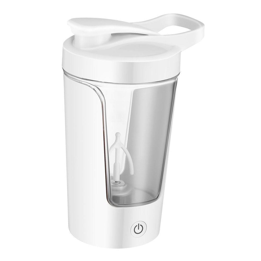 IWOWHERO Rechargeable Electric Shaker Bottle Coffee Stirring Cup Automatic Mixing Portable Protein Shake Cup PP Abs Material Beverage Mixer for Home Office