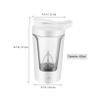IWOWHERO Rechargeable Electric Shaker Bottle Coffee Stirring Cup Automatic Mixing Portable Protein Shake Cup PP Abs Material Beverage Mixer for Home Office view 2