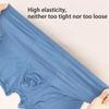 2XL-13XL Plus Size Comfort Men's Boxer Briefs Underwear 2-Pack Boys Middle-aged Elderly Seniors Loose Underpants Panties(Dark Blue,7XL) view 2