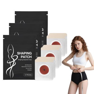 Body Contouring Patch - Plant-Based Wellness Patches for Skin Comfort, Moisturizing Body Stickers for Belly and Waist Area, Gentle Plant Ingredients, Comfortable Wear, Daily Use, 10PCS (3 Boxes)