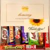 Benerry Chocolate Gift Box Hamper - 9 Treats Thank You Gift - Assorted Sweet Box of Chocolates view 1