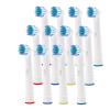 12Replacement Brush Heads Compatible with Oral-B Electric Toothbrush Fit Advance Power/Pro Health/Triumph/3D Excel/Vitality Precision Clean(12 Pcs) view 2