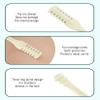 6Pcs Nose Hair Cutter 360 Rotating Double Sided, Portable Nasal Hair Cutter Manual for Women and Men view 4