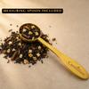 Luxury Tea Gift Box, 3 Loose Leaf Teas with Spoon, Camellios view 3