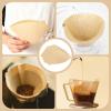 ZYFOTZUN 240 Count #2 Coffee Filtets 2-4 Cup, Premiun Unbleached Natural Coffee Paper Filters, No Blowout, Disposable Coffee Filter Cone Paper for Pour Over and Drip Coffee Maker view 4