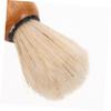 COLLBATH Retro Beard Shaving Brush with Wooden Handle Boar Bristle Foaming Brush for Men Beard Grooming and Shaping Easy to Clean Barber Shave Tool for Smooth Face Hair Shaving view 3