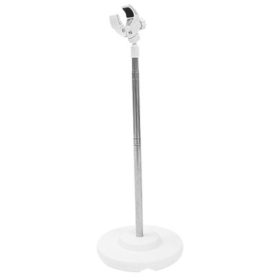 PLAFOPE Pet Hair Dryer Stand 135cm Adjustable Hair Blower Floor Holder Hands Free for Dog Grooming White