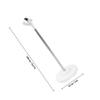 PLAFOPE Pet Hair Dryer Stand 135cm Adjustable Hair Blower Floor Holder Hands Free for Dog Grooming White view 2