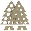 Vdaxvme Advent Christmas Calendar Wine Rack Practical Wood Advent Calendar Wine Stand Rack for Home Entertaining view 2