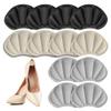 12Pcs Heel Cushion Pads Improve The Comfort Mesh Self Adhesive Heel Grips to Prevent Shoes Too Big Prevent Friction Back of Heel Cushion Inserts for Women and Men Black White Grey view 1