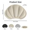 12Pcs Heel Cushion Pads Improve The Comfort Mesh Self Adhesive Heel Grips to Prevent Shoes Too Big Prevent Friction Back of Heel Cushion Inserts for Women and Men Black White Grey view 2