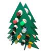 Vdaxvme Advent Christmas Calendar Wine Rack Practical Wood Advent Calendar Wine Stand Rack for Home Entertaining view 1