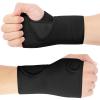 ACWOO Wrist Support Splint Brace, 2 Pack Adjustable Wrist Strap Carpal Tunnel Compression Splint Relieves Pain, Sprains, Tendonitis and Joint Pain, Breathable Brace Provides Wrist Support, Lef & Right view 1
