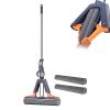 PVA Sponge Squeeze Roller Mop For Cleaning Floors | Sponge Mop With 2 Absorbent Head Refills | Hands-Free Sponges Mops With Adjustable Stainless Steel Handle For Wet & Dry Use view 1