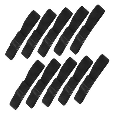 ERINGOGO 10pcs Elastic Cinch Straps for Lunch Boxes Stretchable Lunch Box Fixing Strap Nylon Elastic Band for School Office and Outdoor Use Food Containers