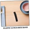 ERINGOGO 10pcs Elastic Cinch Straps for Lunch Boxes Stretchable Lunch Box Fixing Strap Nylon Elastic Band for School Office and Outdoor Use Food Containers view 3