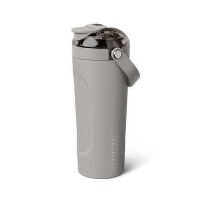 BrMate MultiShaker Blender Shaker Bottle | 100% Leakproof Insulated Stainless Steel | Pre Workout and Protein Shaker Bottle for the Gym | 25oz (Mocha)