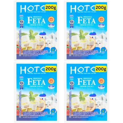 Original Feta cheese PDO (4x200g)