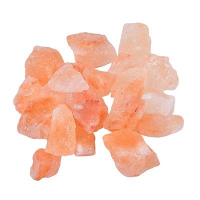 100g Natural Crystal Raw Stone Aroma Diffuser - Demagnetization Purification Color Mineral Energy Stones(Orange salt,2-4cm)