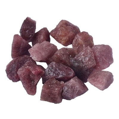 100g Natural Crystal Raw Stone Aroma Diffuser - Demagnetization Purification Color Mineral Energy Stones(Strawberry crystal,3-5cm)