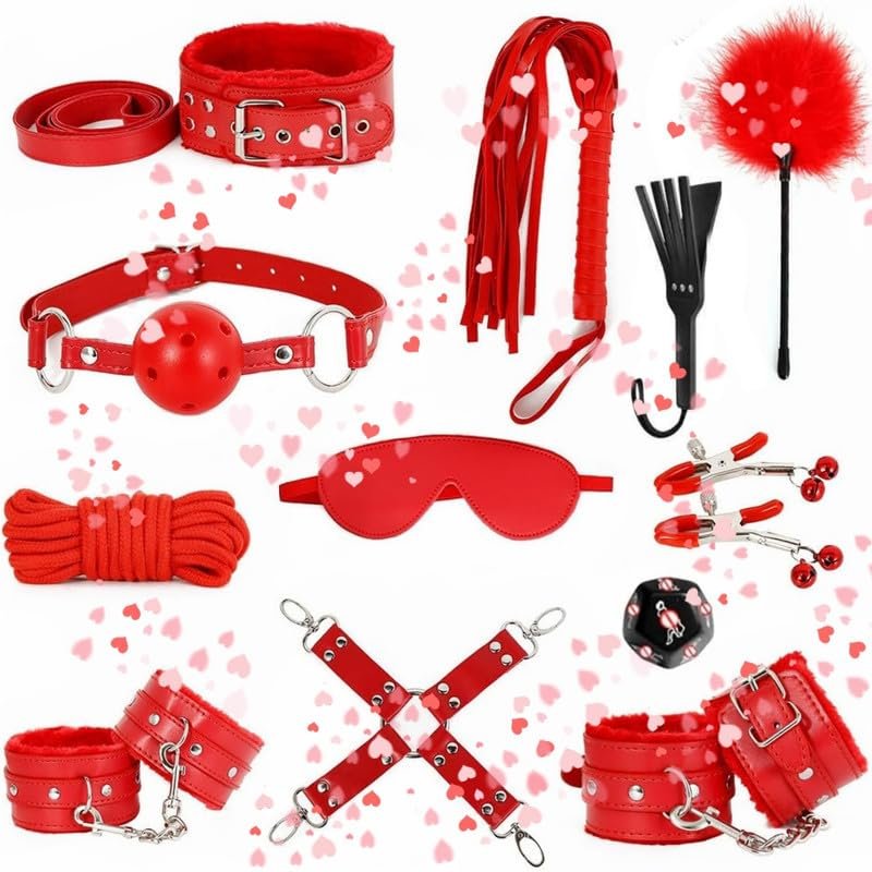 12 Piece Leather Sports Set With Racket And Nylon Rope, Dice, Comfortable Lining, Couple Gift - D5