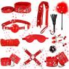 12 Piece Leather Sports Set With Racket And Nylon Rope, Dice, Comfortable Lining, Couple Gift - D5 view 1