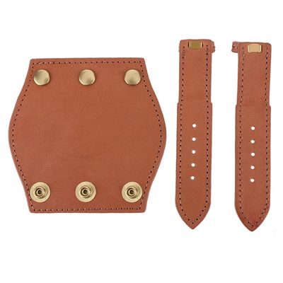Suitable for The 9.4L Stanley Lunch Box Converted into a Coffee Master Box. Leather Handle Gloves, Non-Slip and Wear-Rsistant Genuine Leather Sheath with Locking Buckle