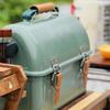 Suitable for The 9.4L Stanley Lunch Box Converted into a Coffee Master Box. Leather Handle Gloves, Non-Slip and Wear-Rsistant Genuine Leather Sheath with Locking Buckle view 3