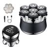 Electric Head Shaver for Bald Men 7D Floating Head Rotary Shaver for Head & Face, Wet & Dry, USB Rechargeable Waterproof Razor, Gift for Dad/Husband/Brother view 1