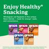 Graze Snacks-Selection - 10 Boxes, Vegan Lunchbox snacks - Packaging may vary - 40x30g of at least 45% less sugar than average Cereal bars view 2