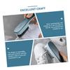 DECORNIJIA 2Pcs Scrubbing Brush Laundry Brush for Cleaning Shoes Clothing, Soft Bristles, Lightweight, ABS HandleTravel and Home Wash Tool view 3