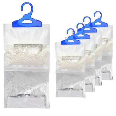 LIVHOME 18 Pack Hanging Dehumidifier Bags, Disposable Wardrobe Moisture Absorbers, Damp Traps for Closet & Storage, Dehumidifiers for Wardrobes & Windows