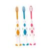 Homoyoyo Soft Bristle Kids Toothbrush Set for 2-5 Year Olds, 6 Pieces Cartoon Baby Tooth Brush Duo, Gentle Manual Toothbrushes for Toddlers Dental Care view 1