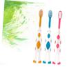 Homoyoyo Soft Bristle Kids Toothbrush Set for 2-5 Year Olds, 6 Pieces Cartoon Baby Tooth Brush Duo, Gentle Manual Toothbrushes for Toddlers Dental Care view 3