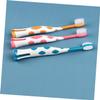Homoyoyo Soft Bristle Kids Toothbrush Set for 2-5 Year Olds, 6 Pieces Cartoon Baby Tooth Brush Duo, Gentle Manual Toothbrushes for Toddlers Dental Care view 4