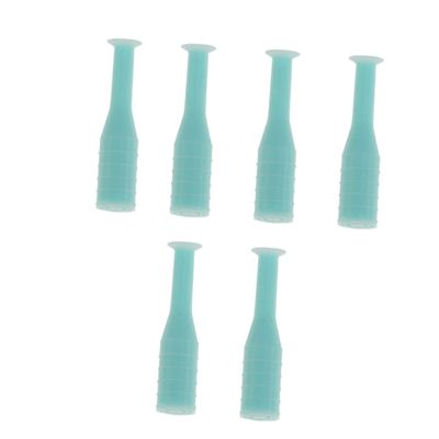 DECOMELODY 8pcs Lens Inserter and Remover Tool with Suction Holder for Daily Monthly Care Material Easy and Hygienic Handling Green