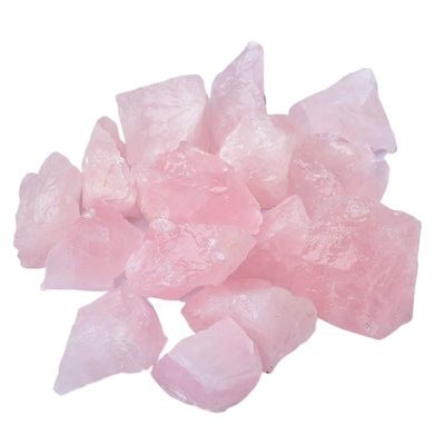 100g Natural Crystal Raw Stone Aroma Diffuser - Demagnetization Purification Color Mineral Energy Stones(Pink quartz,3-5cm)