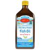 Norwegian Kids, Fish Oil 800mg, Omega 3, Non-GMO, Gluiten-Free, Natural Orange Flavor, 500ml view 1