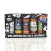 Low and Slow BBQ Rub Gift Set, 5 x 100g Barbecue Seasoning Shakers, Smokey Chipotle, Chipotle Charcoal, Steakhouse Gaucho, Turkish Kebab, Pitmaster BBQ Rub
