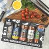 Low and Slow BBQ Rub Gift Set, 5 x 100g Barbecue Seasoning Shakers, Smokey Chipotle, Chipotle Charcoal, Steakhouse Gaucho, Turkish Kebab, Pitmaster BBQ Rub view 2
