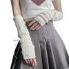 1pair Elbow Arm Sleeves Sweet Styles Oversleeves Beautiful Goddesses For Office Or School Use Adjustable Strap view 1