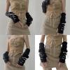 1pair Elbow Arm Sleeves Sweet Styles Oversleeves Beautiful Goddesses For Office Or School Use Adjustable Strap view 2