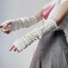 1pair Elbow Arm Sleeves Sweet Styles Oversleeves Beautiful Goddesses For Office Or School Use Adjustable Strap view 3