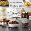 ANJOMAN 4 x Olive Kalamata Sliced 1L Jars | Bulk Pack | Premium Greek Sliced Olives in Brine view 3