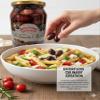 ANJOMAN 4 x Olive Kalamata Sliced 1L Jars | Bulk Pack | Premium Greek Sliced Olives in Brine view 4